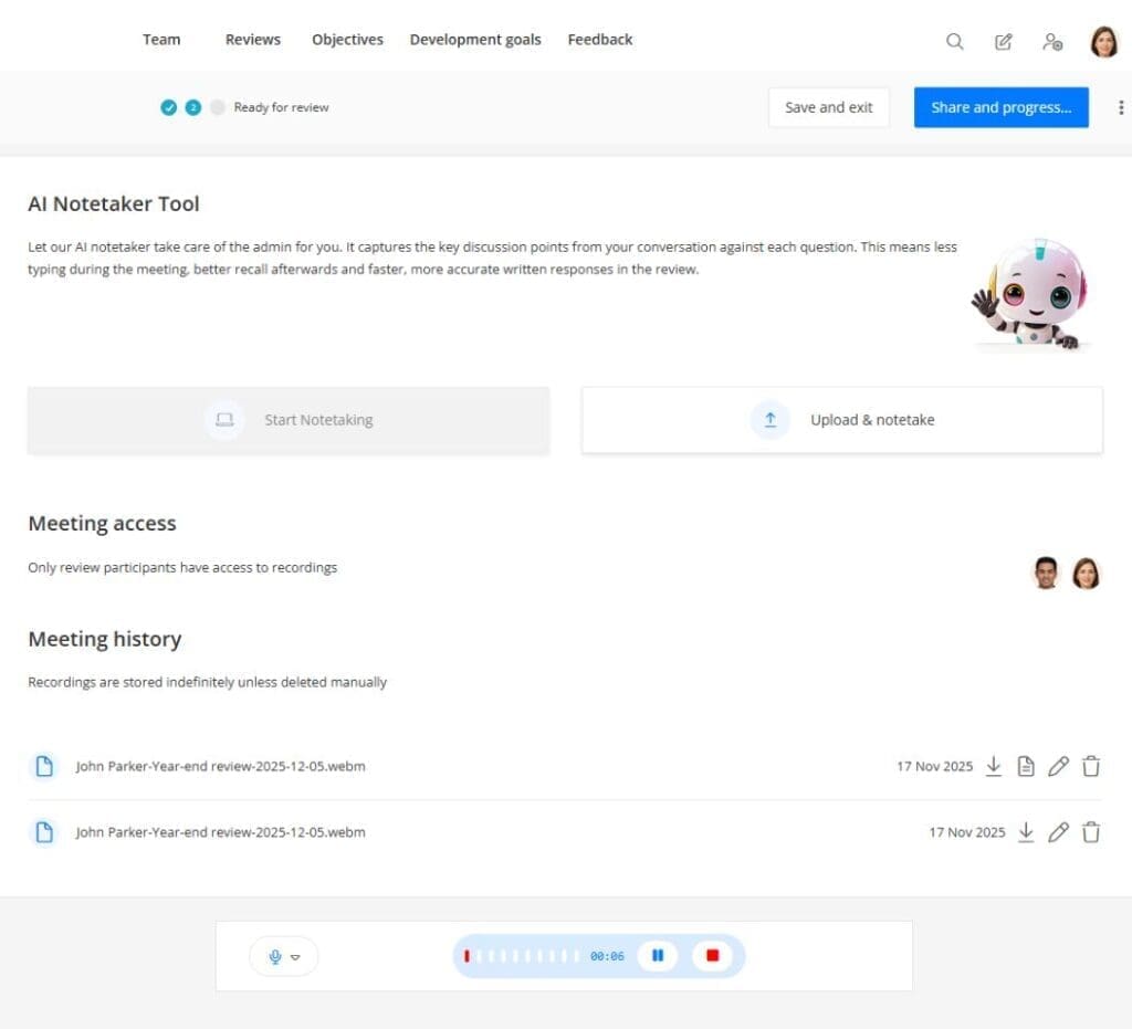 Talos Perform Performance management software | Talos Perform